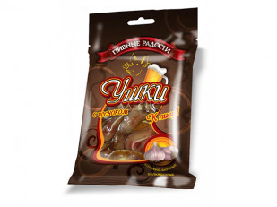 Снеки к пиву: Уши свиные с чесноком 