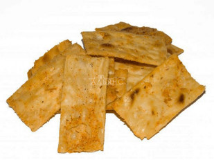 Чипсы из лаваша: Лаваш со вкусом холодца и хрена