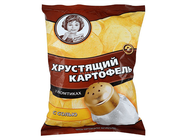 Картофельные чипсы "Девочка" 160 гр. в Ноябрьске