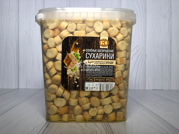 Сухарики с холодцом и хреном в Ноябрьске