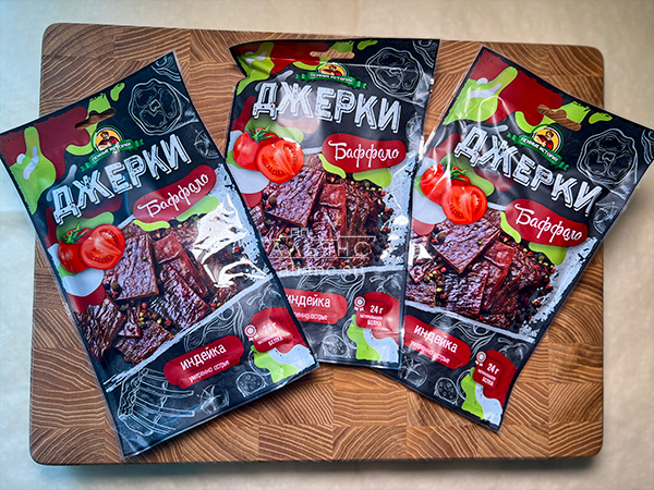 Джерки из индейки "Баффало" 45 гр. в Ноябрьске