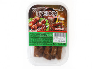 Кета (чипсы с перцем) вяленая 20 гр.: Сурские гренки Шашлык (100 гр)