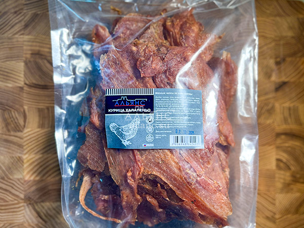 Мясо (АЛЬЯНС) вяленое курица 500гр "С халапеньо" в Ноябрьске