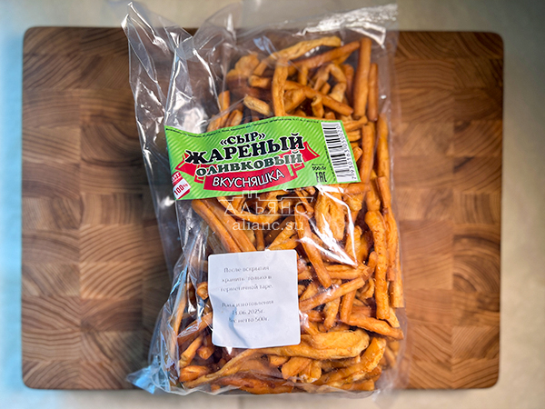 Жареный сыр "ВКУСНЯШКА" (Оливковый) 500гр. в Ноябрьске