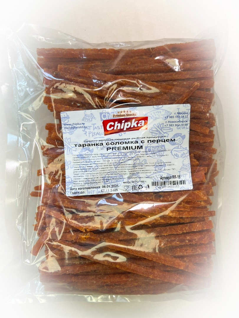 Таранка с перцем (соломка) (Chipka ПРЕМИУМ) в Ноябрьске
