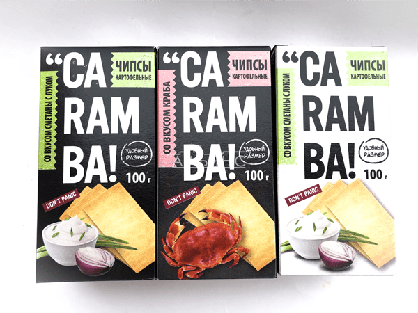 Чипсы "CARAMBA" ассорти 100 гр. в Ноябрьске