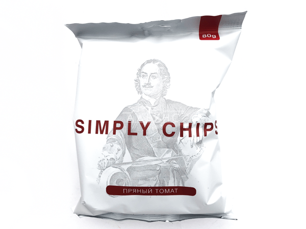 Картофельные чипсы "Simple chips" Пряный томат 80 гр. в Ноябрьске